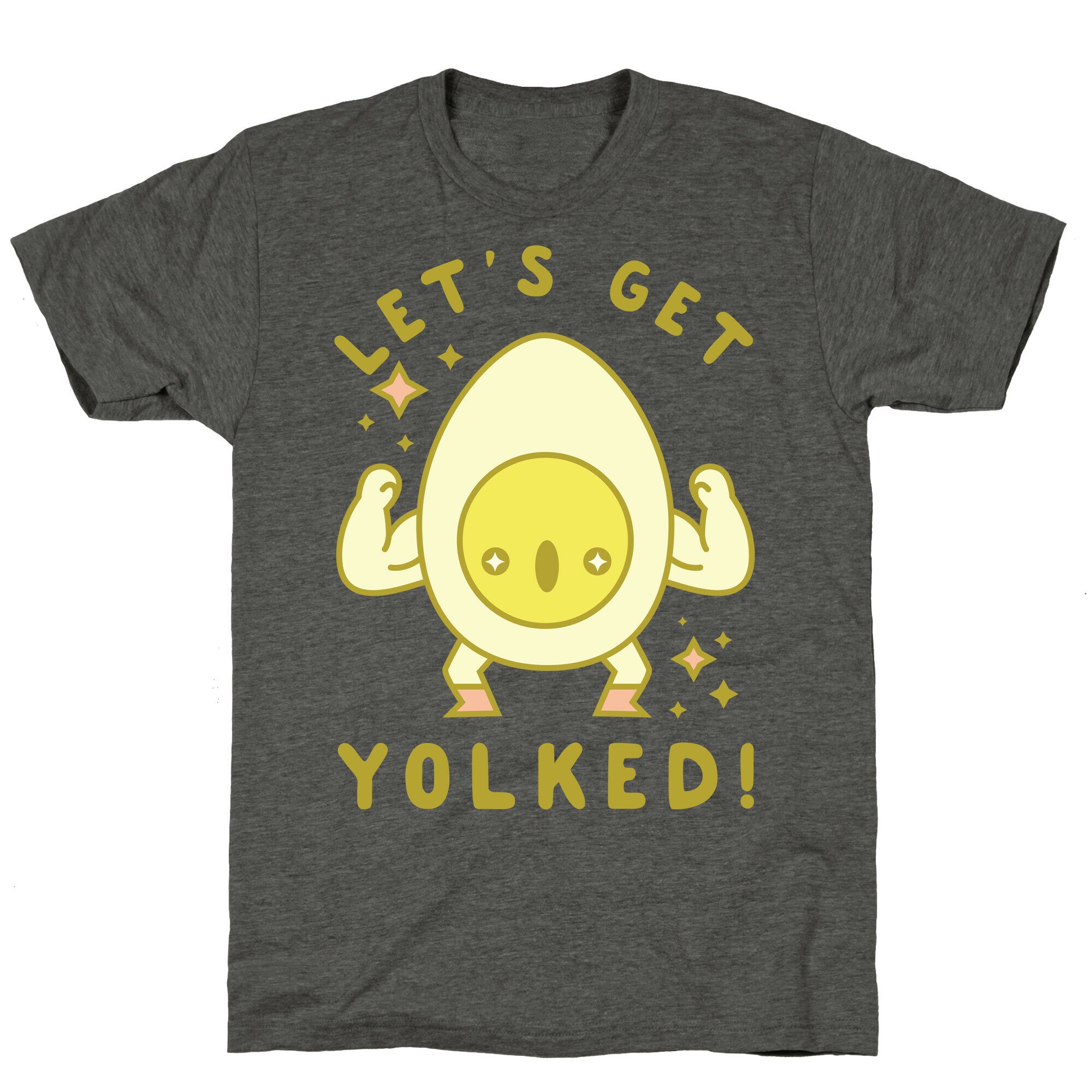 Let's Get Yolked Unisex Triblend Tee